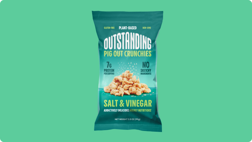 Outstanding Pig Out Crunchies (formerly PigOut Pigless Pork Rinds)
