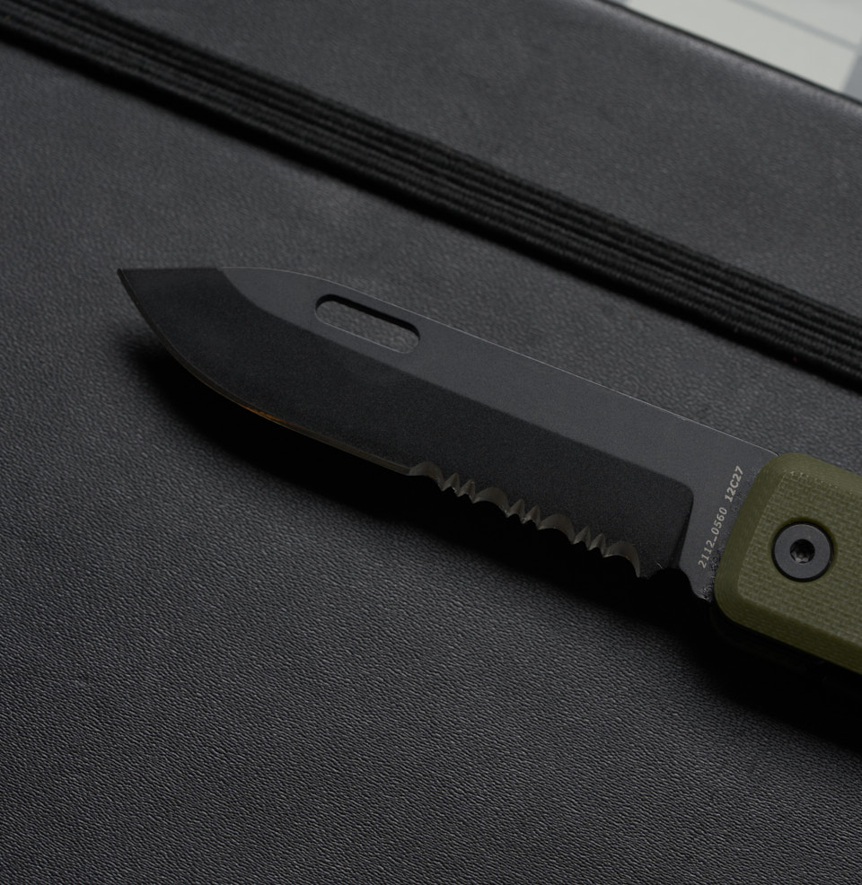 The Ellis Partially Serrated