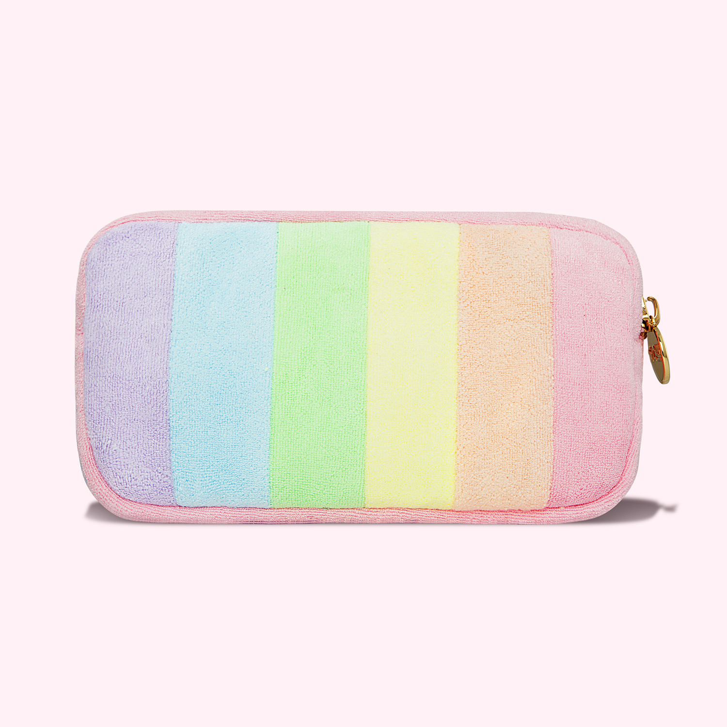Sieral 50 Pcs Rainbow Canvas Makeup Bags Bulk Inspirational Cosmetic Bags  with Zipper Appreciation Thank You Gifts for Teacher Employee Coworker  Women