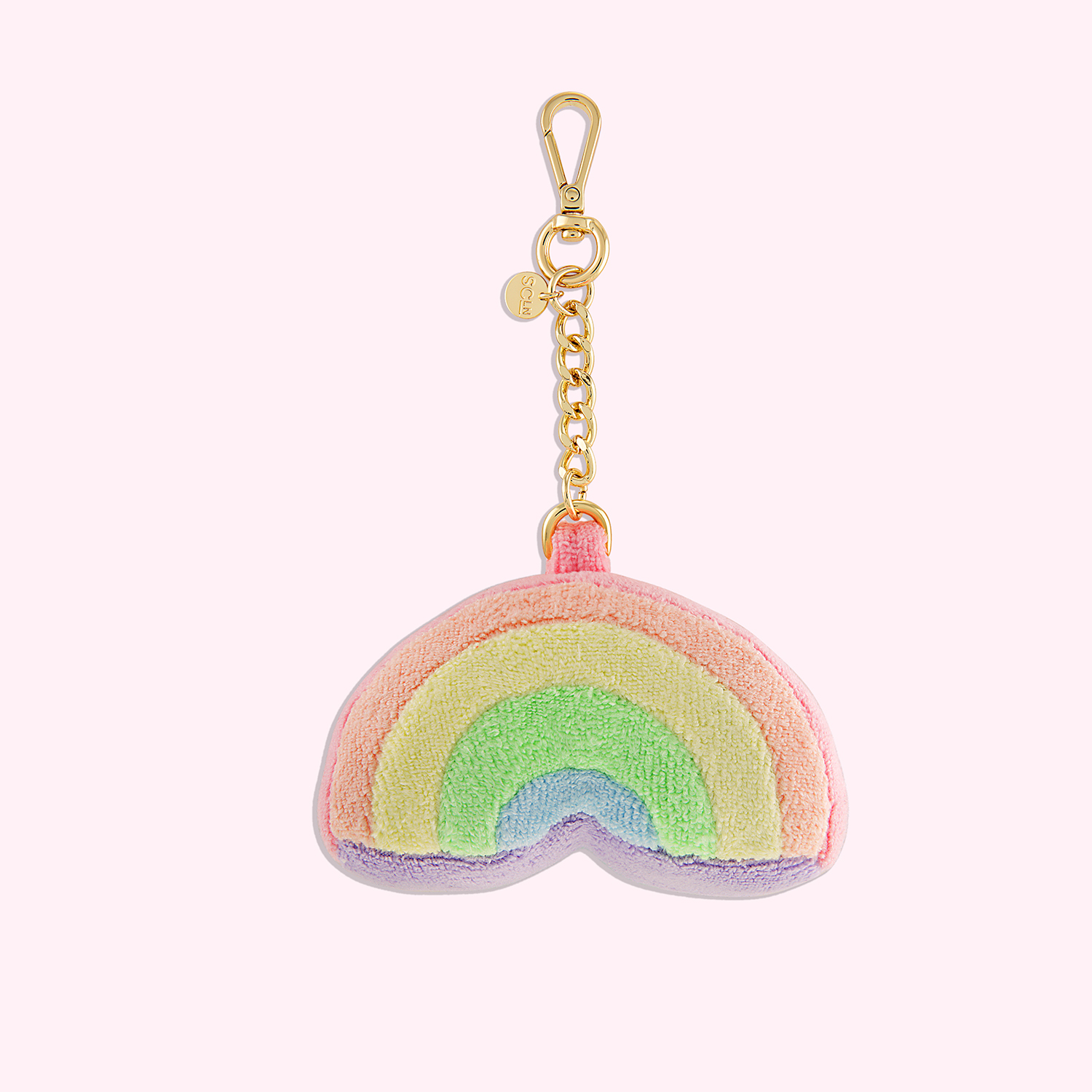 3D Puffy Bag Charm | Rainboq Bag Charm Keychain Rainbow
