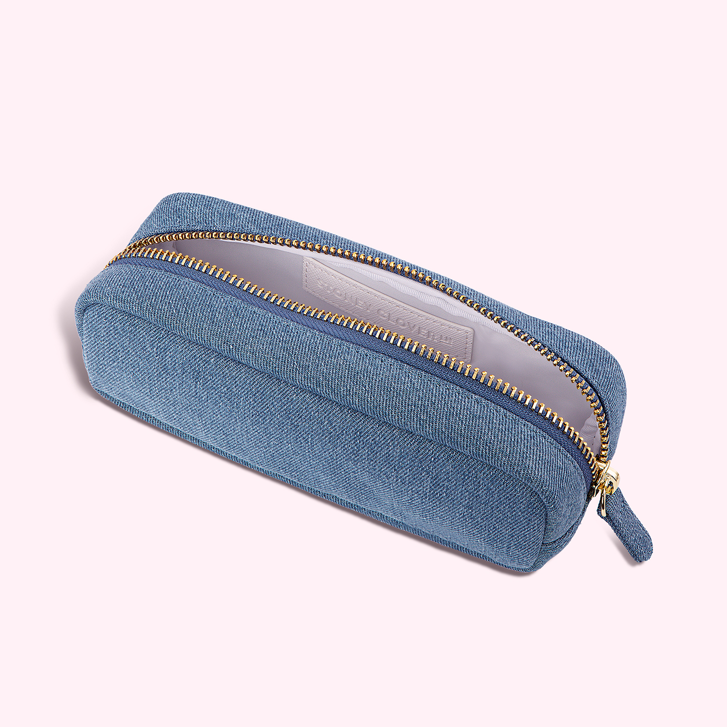 Luxe Slim Pencil Pouch - Metallic Seafoam Green – The Paper Place
