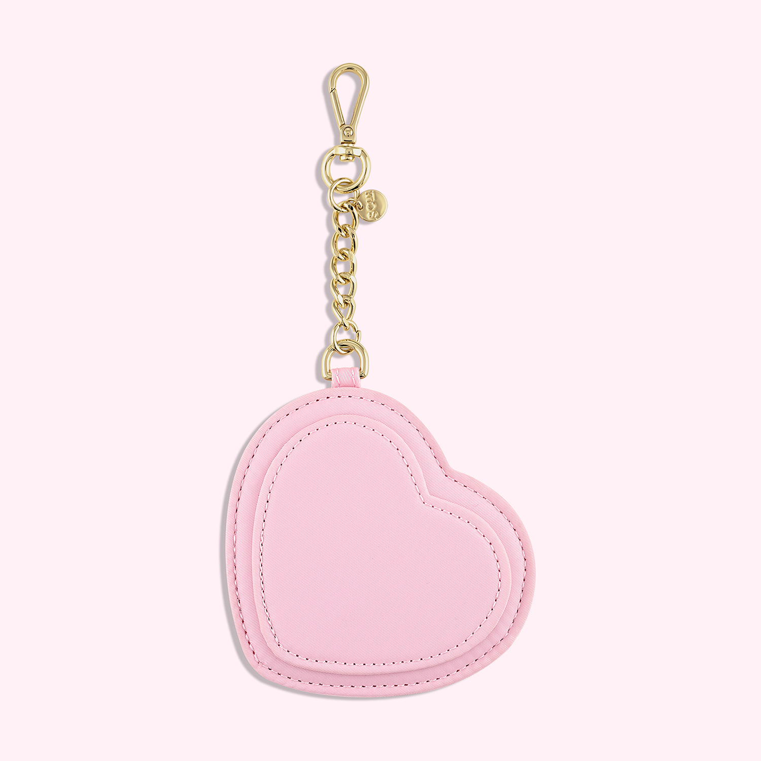 heart bag charm