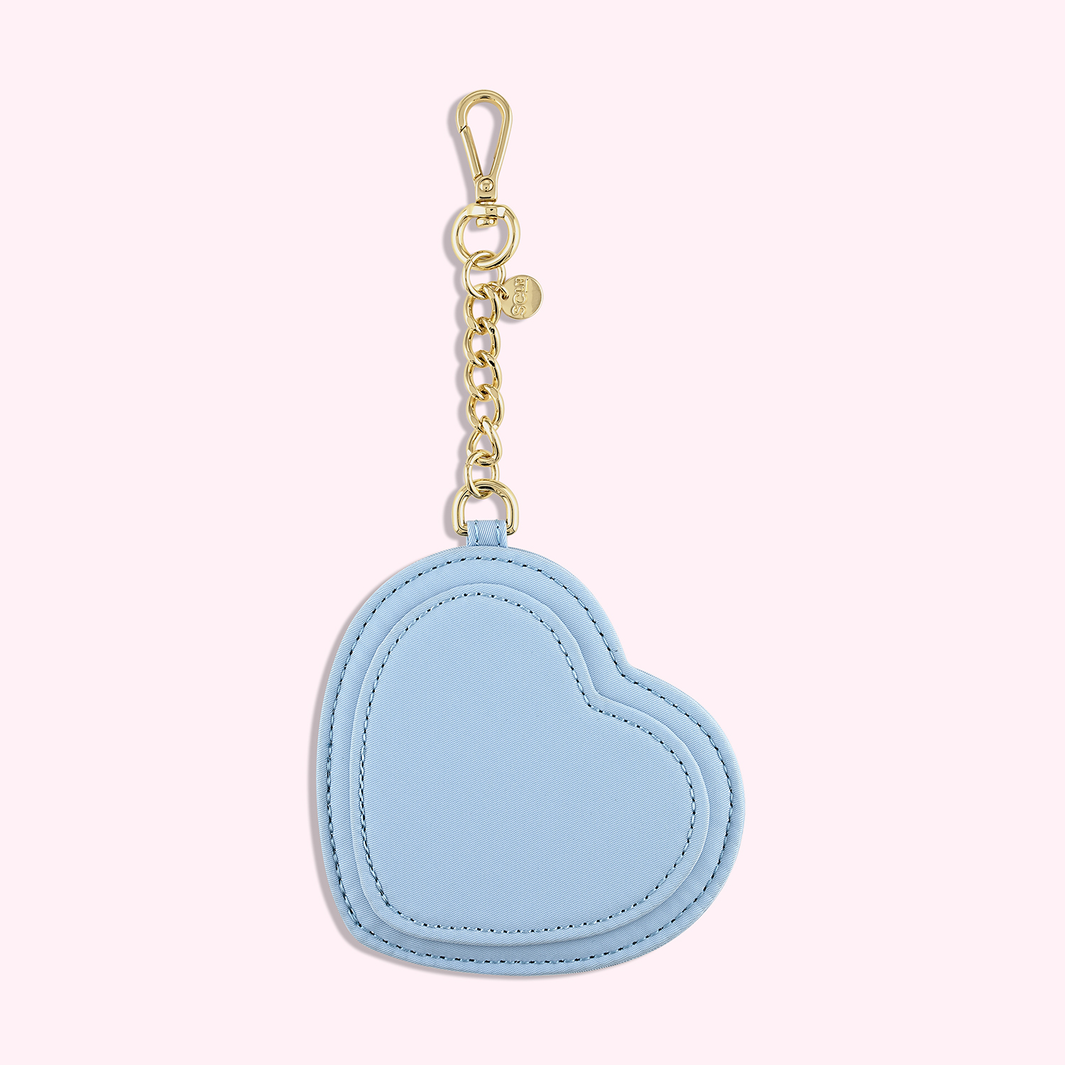 Stoney Clover Lane Flamingo Heart Bag Charms & Keychains