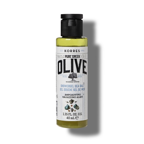 Korres DuschgelPure Greek Olive & Sea Salt Duschgel Reisegröße 1