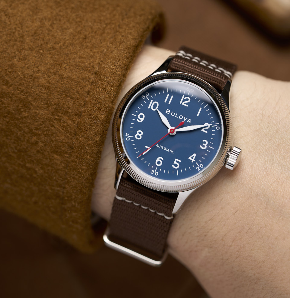 A-11 Hack Watch 37mm on a 7” Wrist