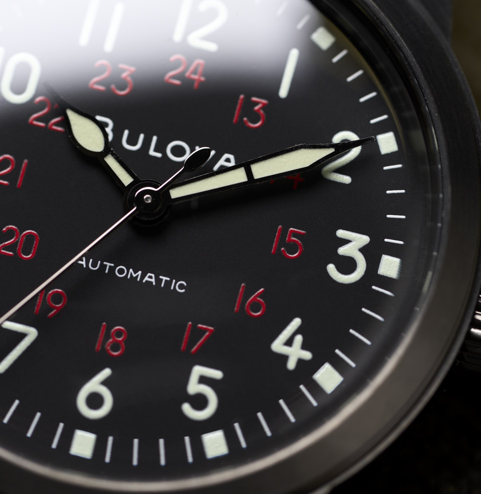 Hack Watch High-Contrast Black Dial