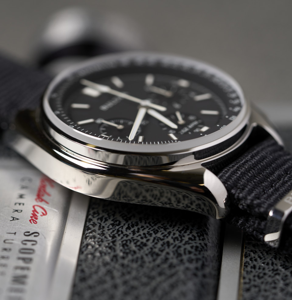 Lunar Pilot 45mm Polished Steel