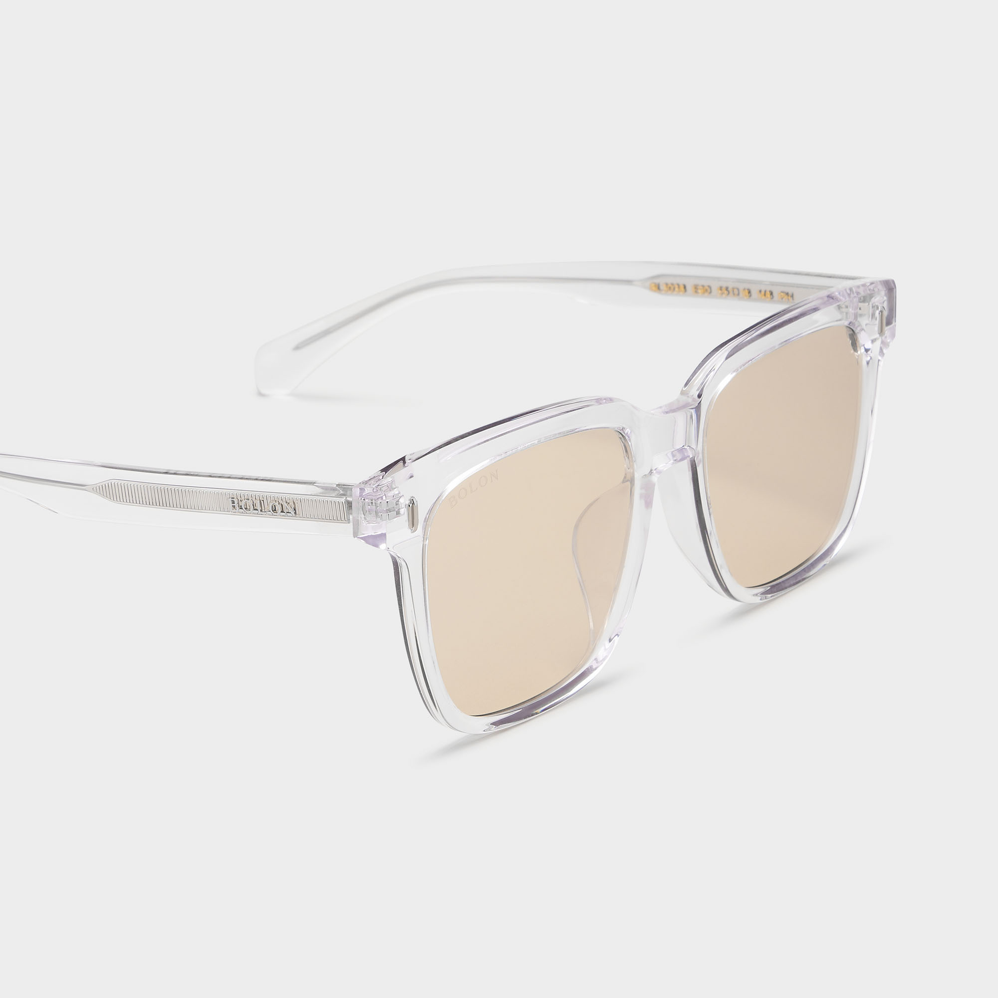 SAINT LAURENT Cat-Eye Clear-Acetate Sunglasses in Grey | Endource