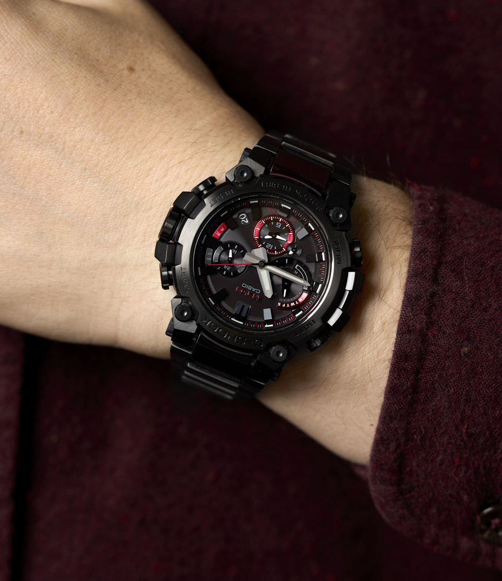 Black Green Accents Windup Watch Shop