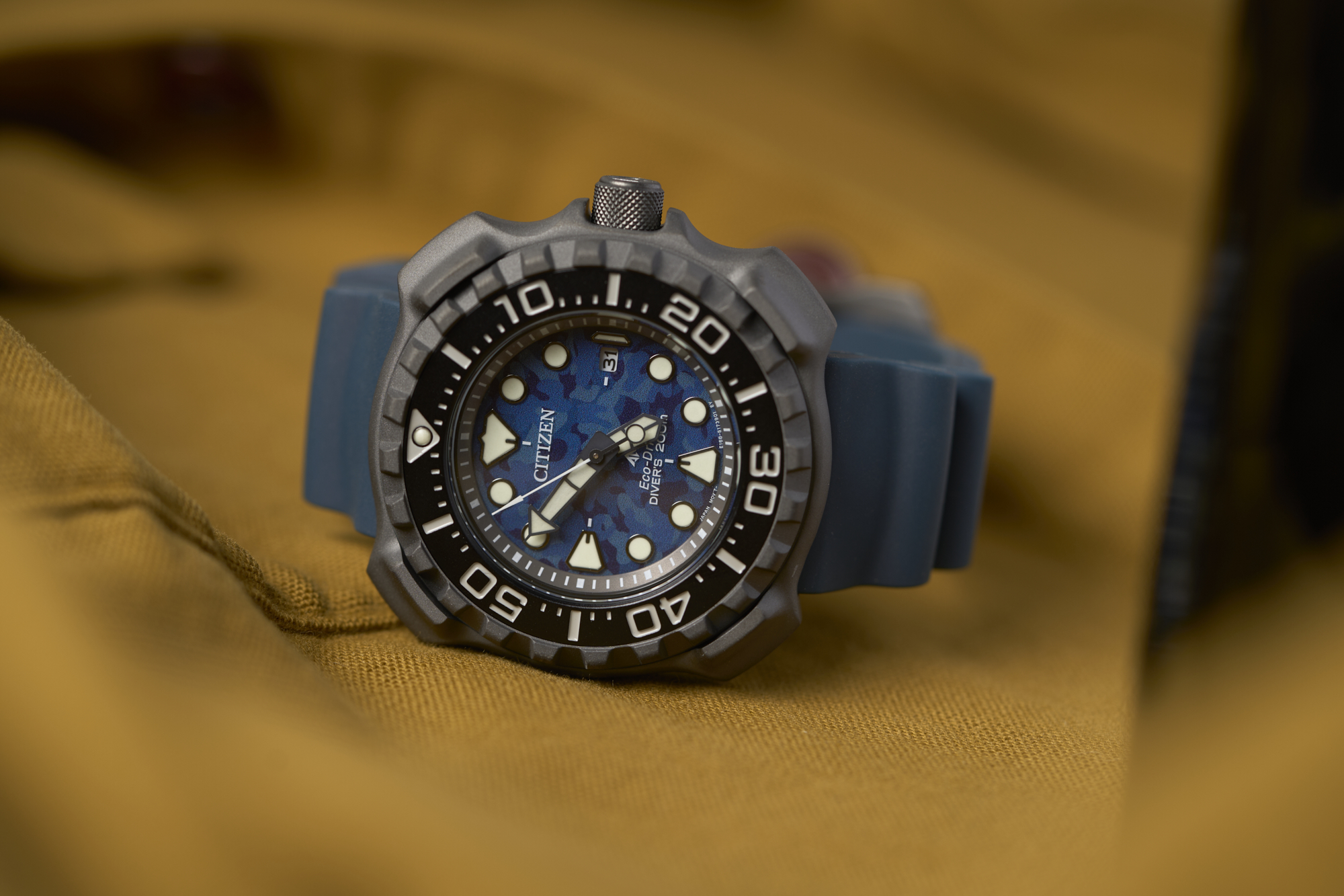 Citizen Watch - Promaster Diver's Eco-Drive 200mt 37mm Blue - 0
