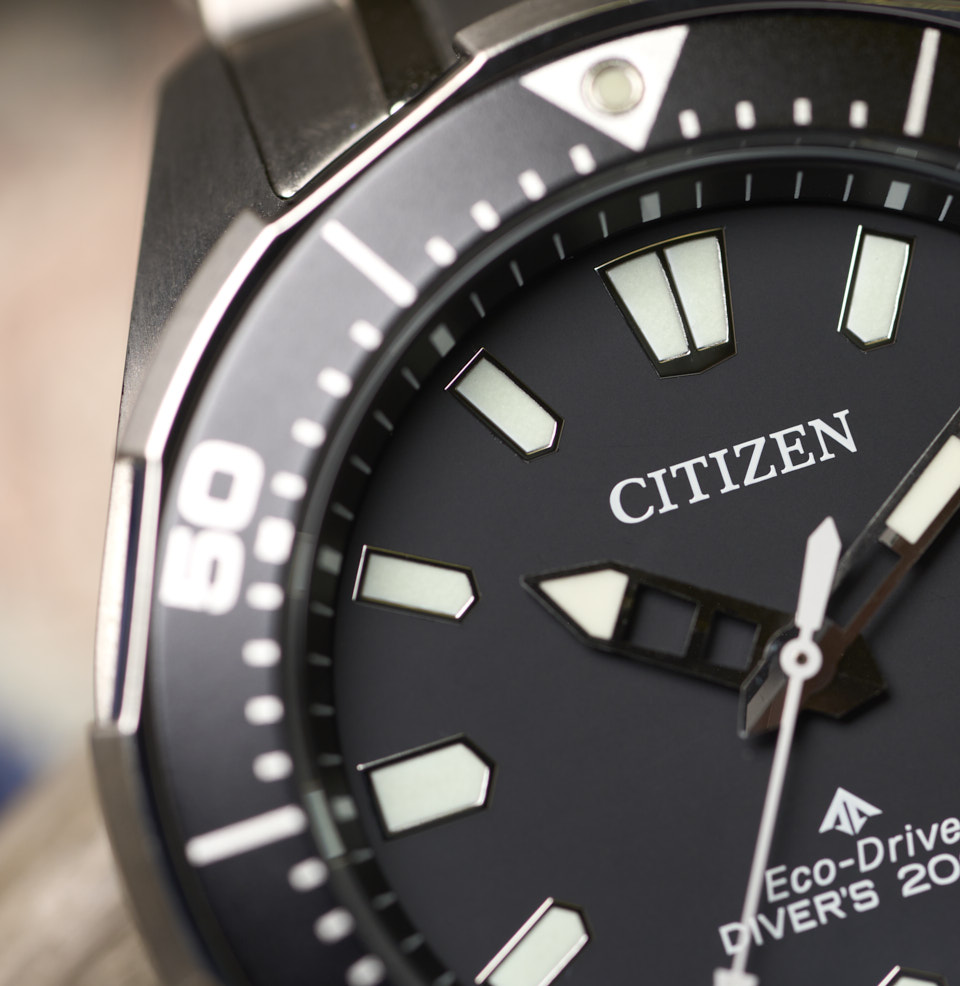 Promaster Dive Eco Drive Super Titanium Instantly Legible