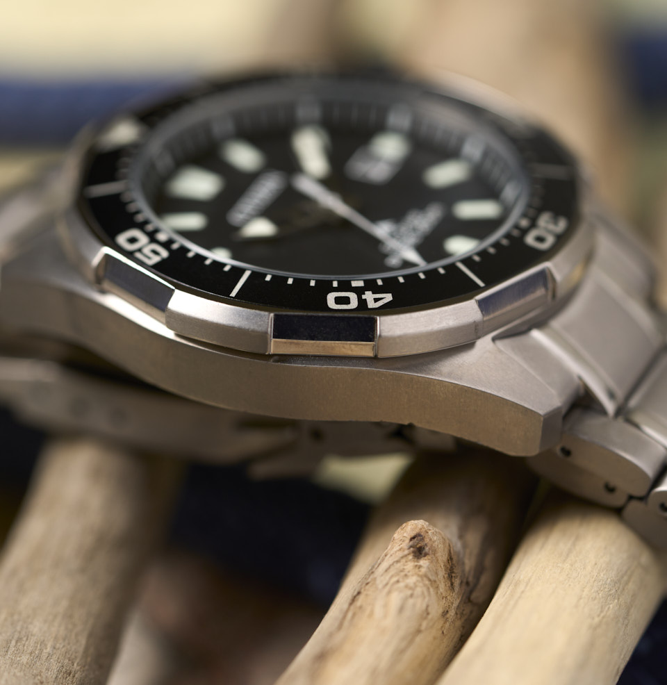 Promaster Dive Eco Drive Super Titanium Unidirectional Timing Bezel