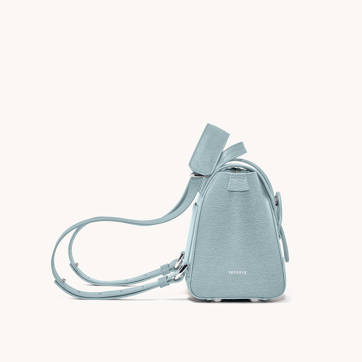 Mini Maestra Bag Mimosa Spearmint with Silver Hardware Side

