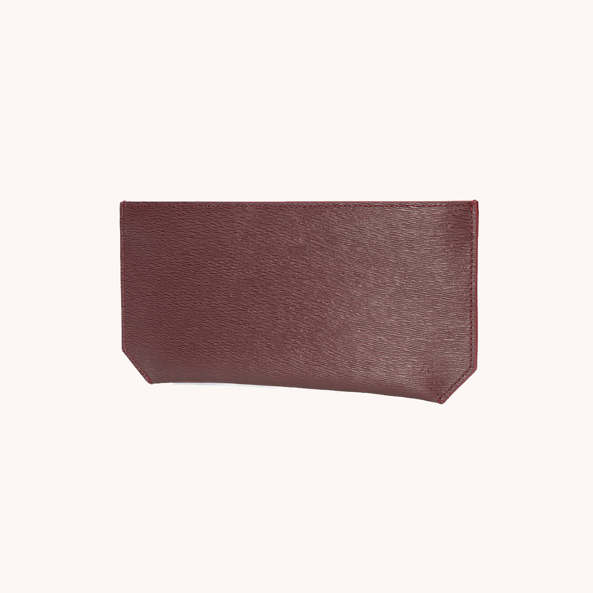 bracelet pouch mimosa bordeaux back view
