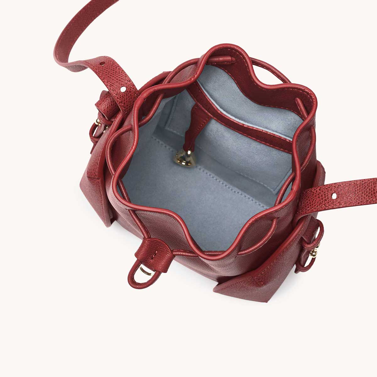 Mini Fiore Bucket Bag | Pebbled 5 main