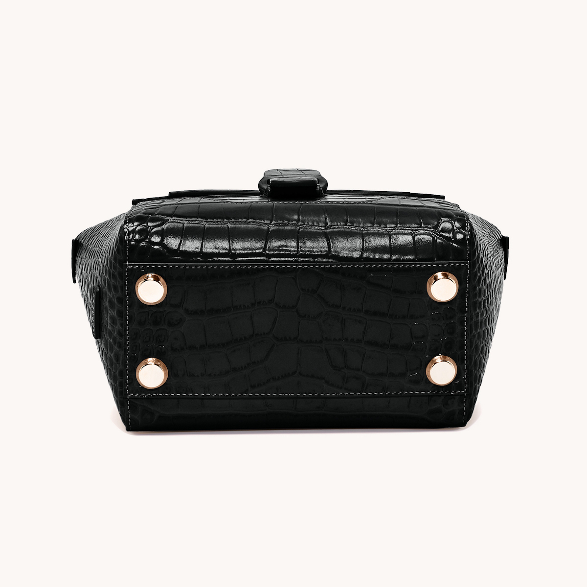 Mini Maestra Bag Dragon Noir with Gold Hardware Bottom