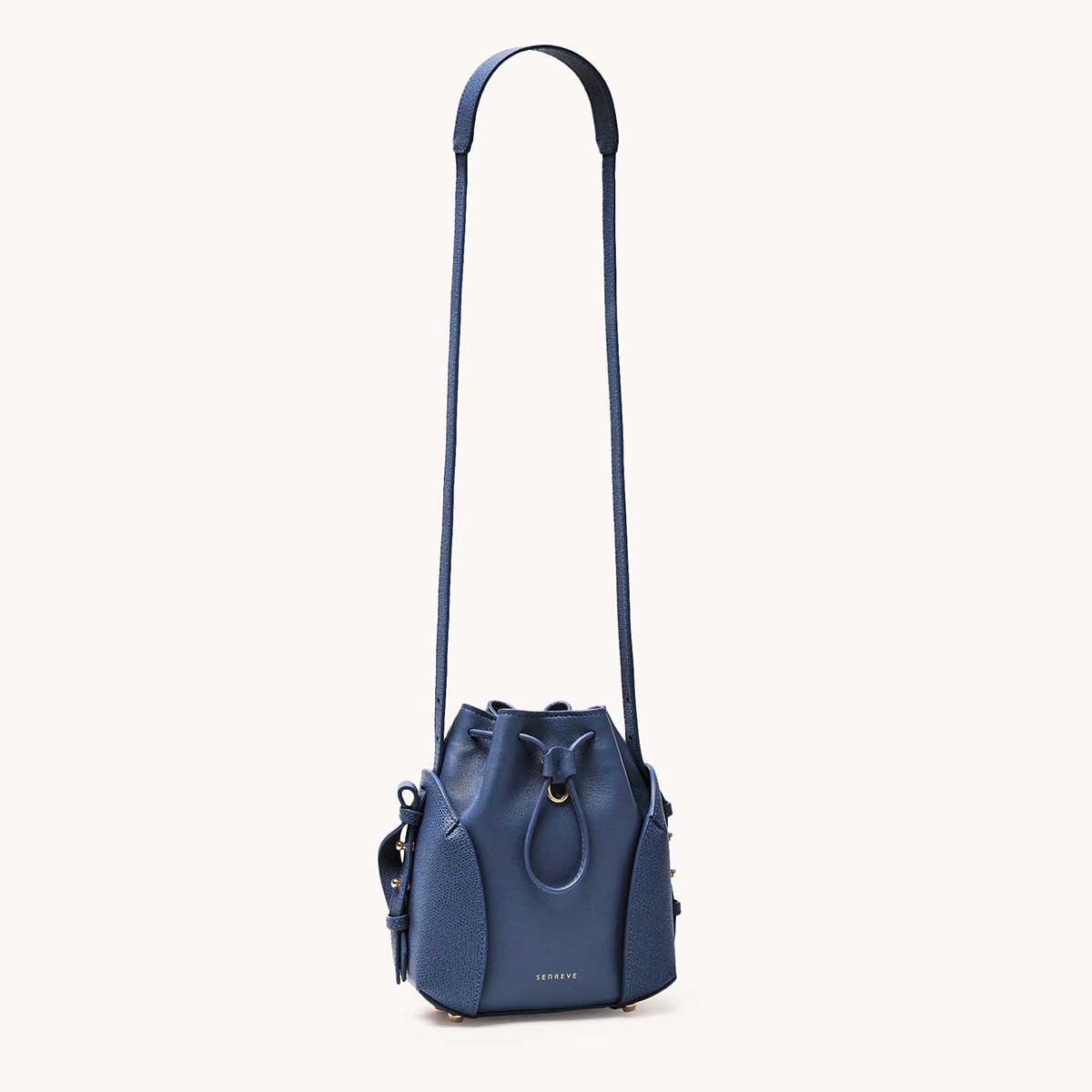 Mini Fiore Bucket Bag | Pebbled 4 main