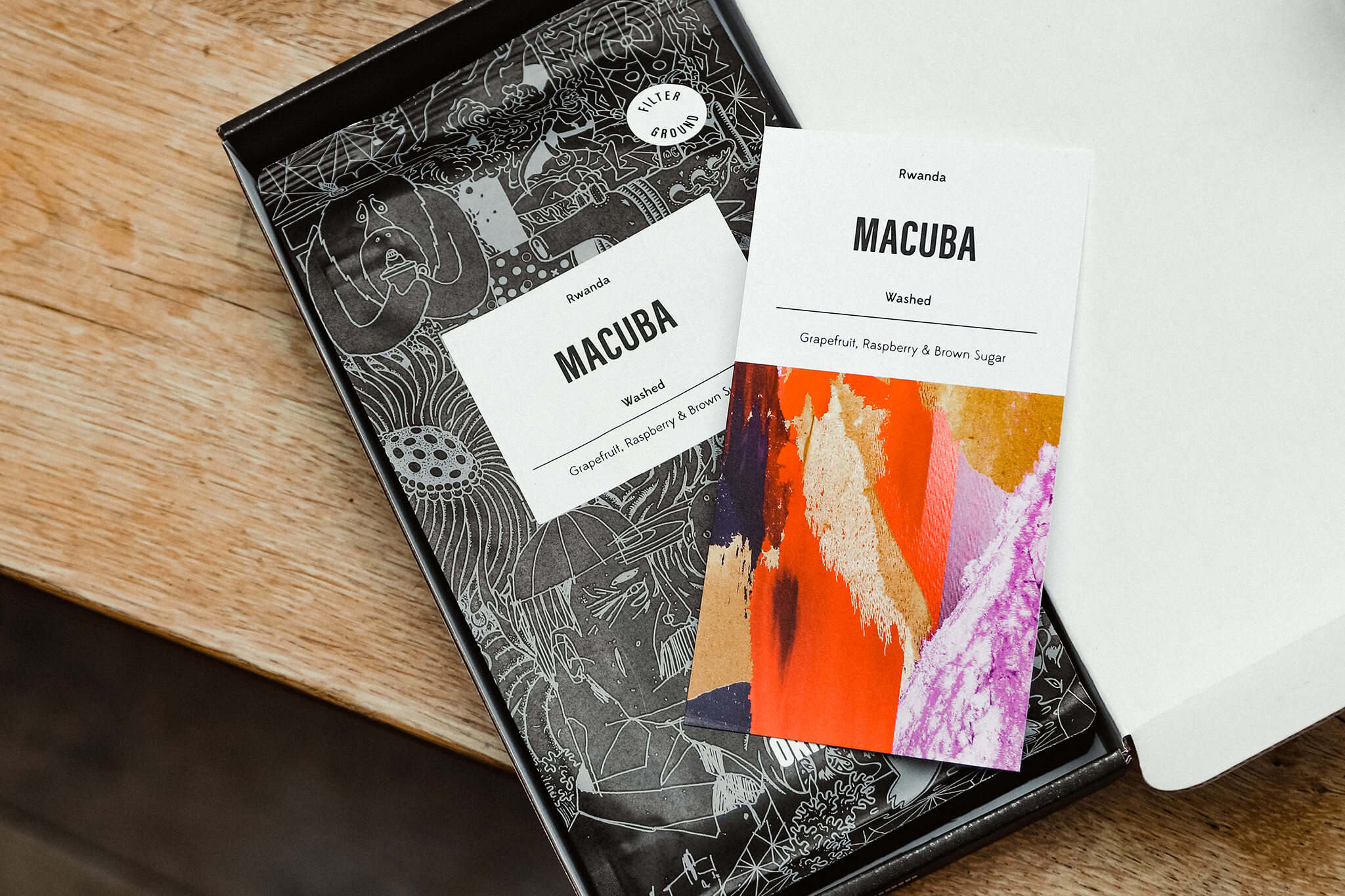 A bag of coffee, suitable for coffee gifting