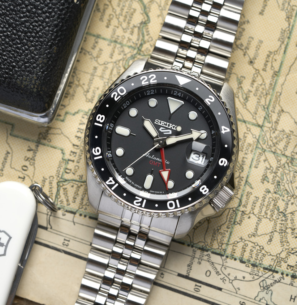 Seiko 5 Sports GMT Series - SSK017 SSK019 | Windup Watch Shop