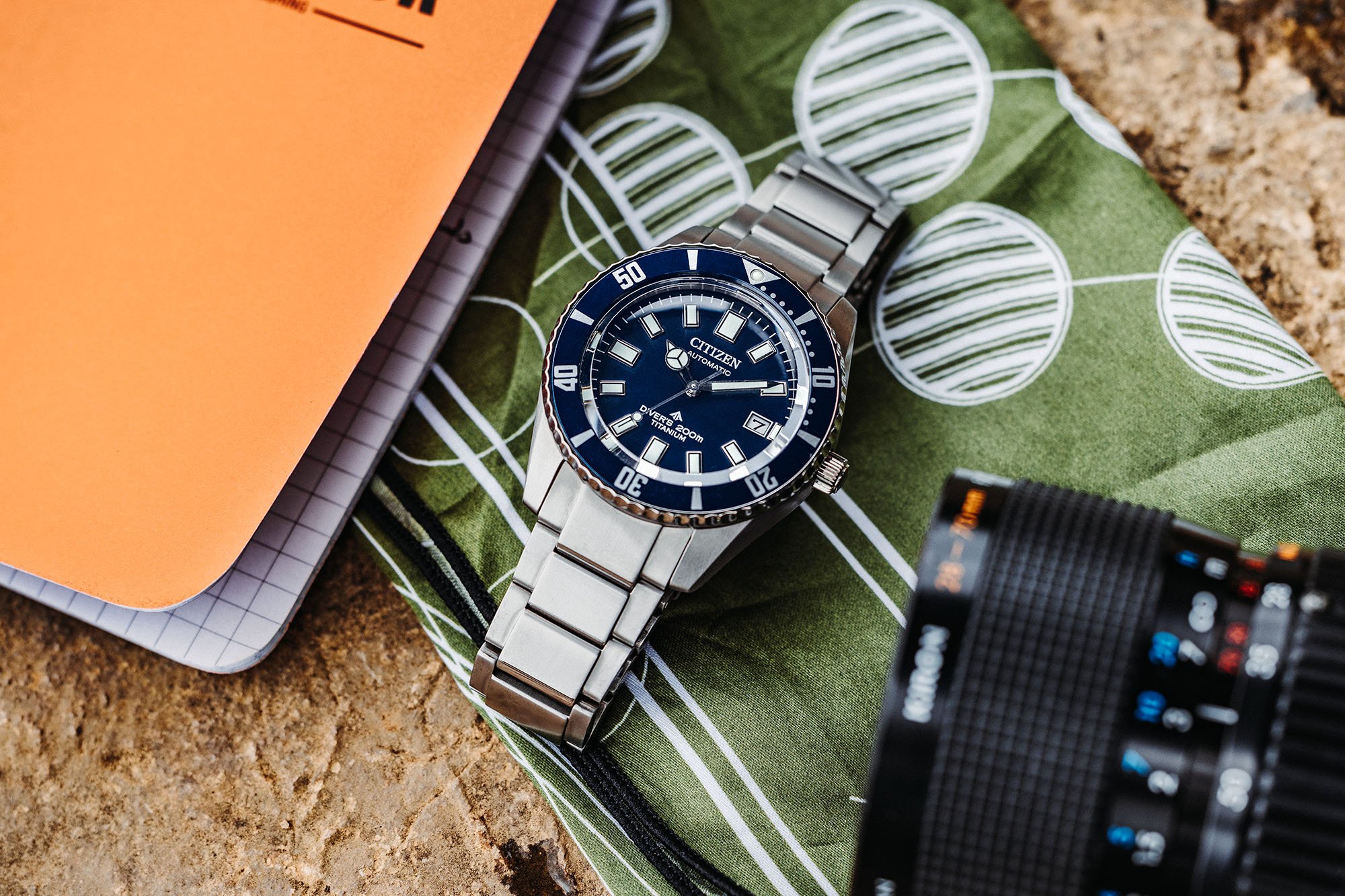 Citizen pro shop diver automatic