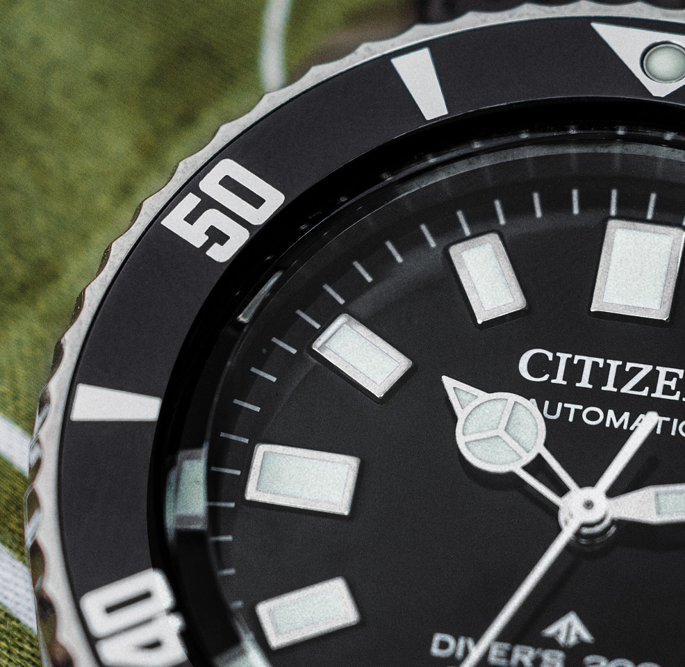 Promaster Dive Fujitsubo Automatic Up Close