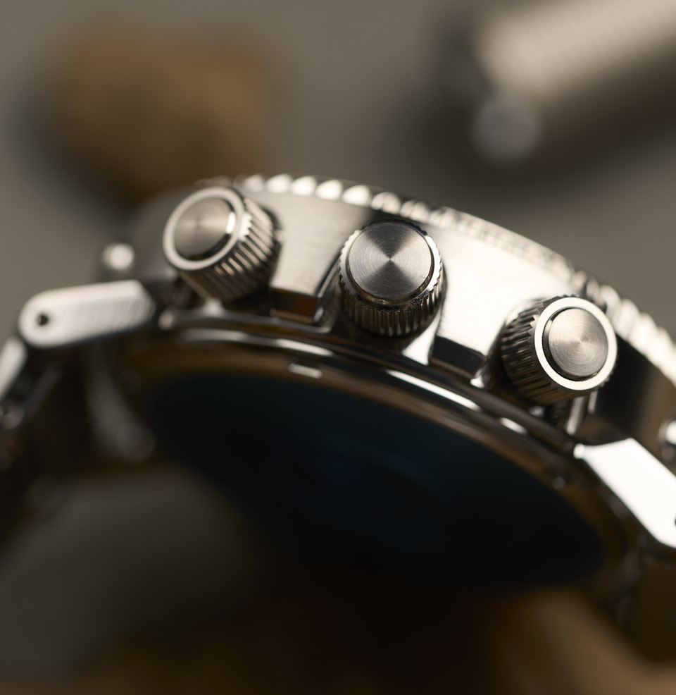 Prospex Ana-Digi Solar Diver Push Button Control