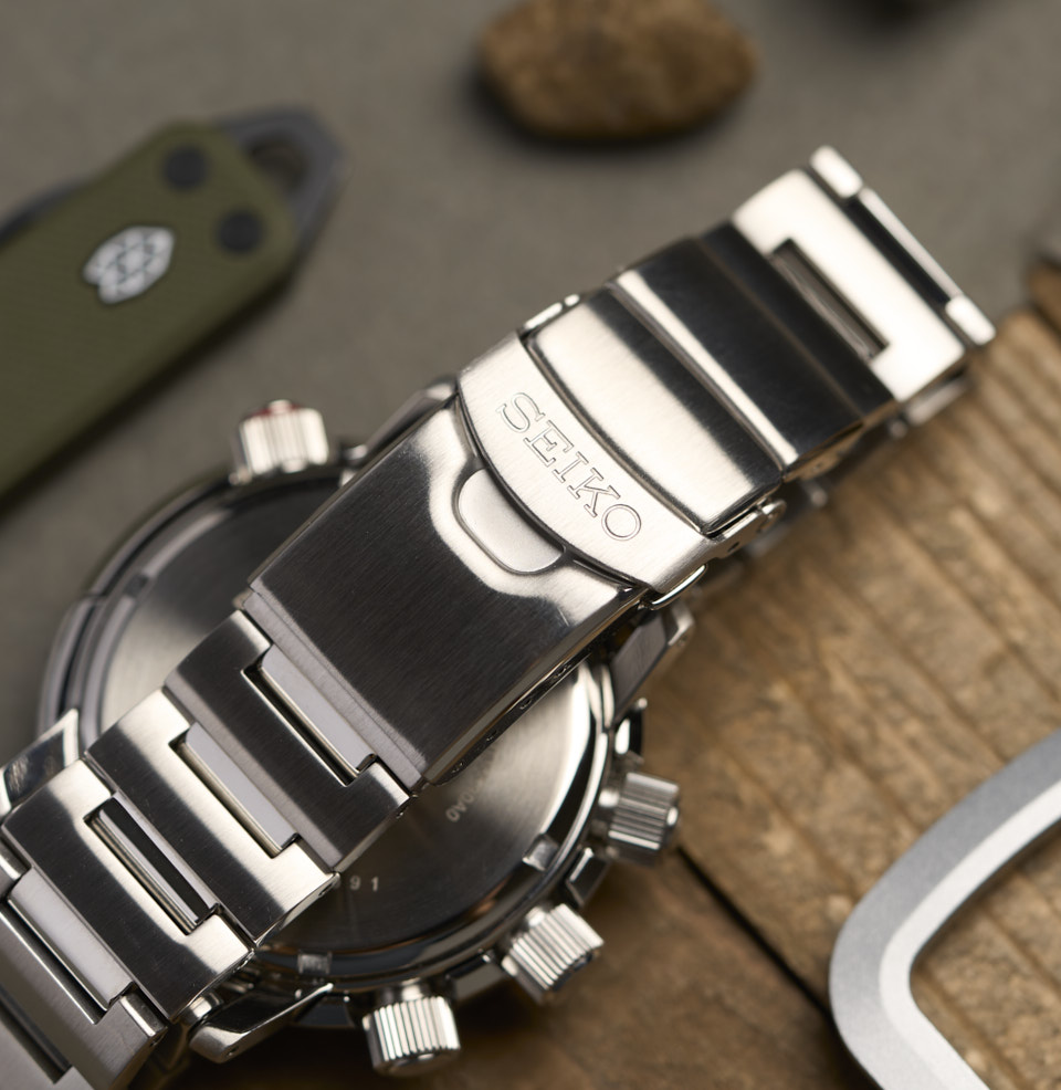 Prospex Ana-Digi Solar Diver Stylish Steel Bracelet