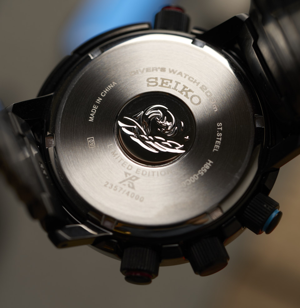 Prospex Ana-Digi Solar Diver Solid Case Back