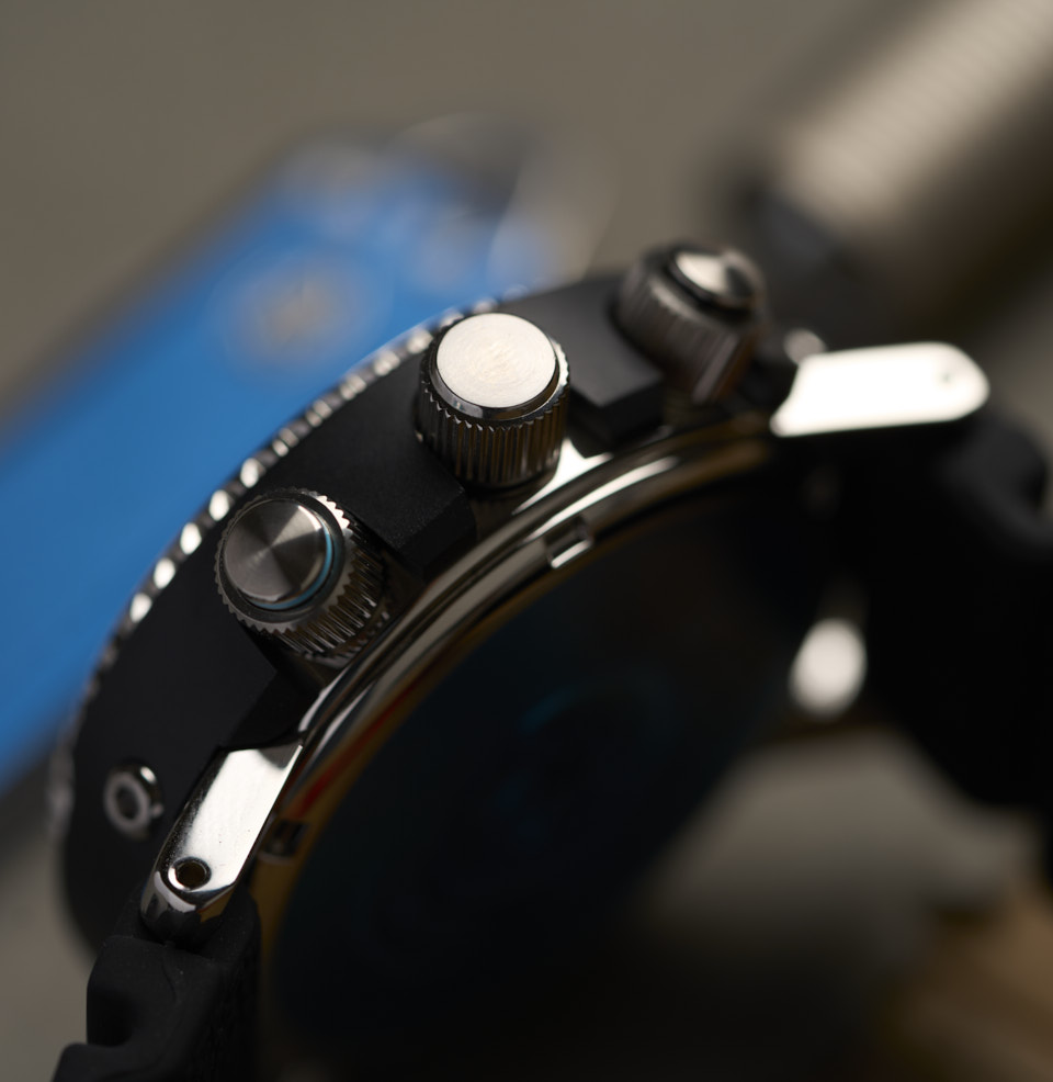 Prospex Ana-Digi Solar Diver Push Button Control