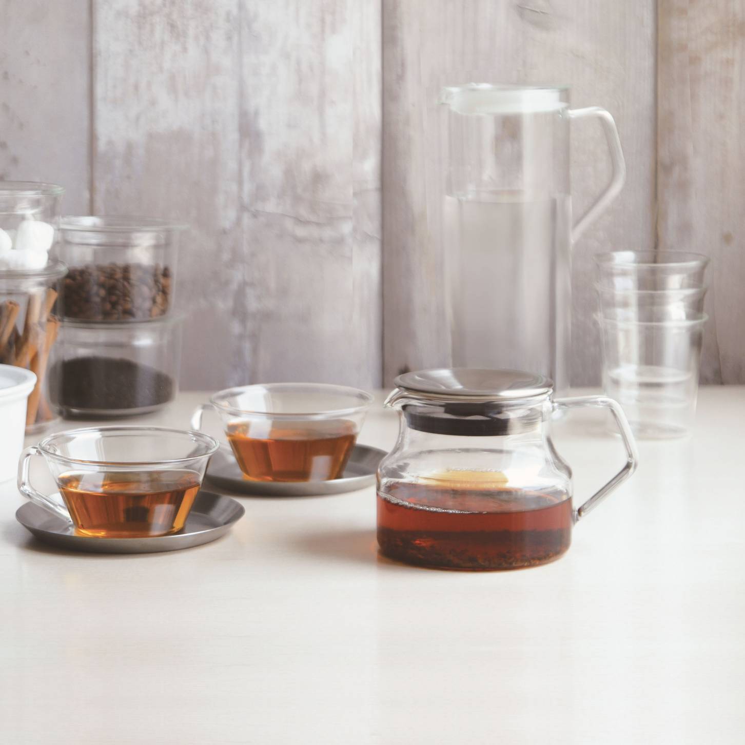 KINTO CAST TEAPOT 450ML CLEAR