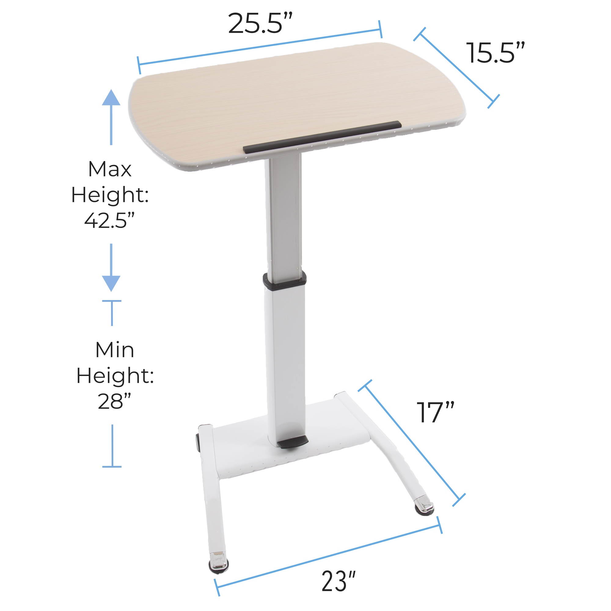 Stand Steady Multifunctional Podium | Lectern | Laptop Stand | Mobile Workstation! Excellent Use for Classrooms, Offices, and H