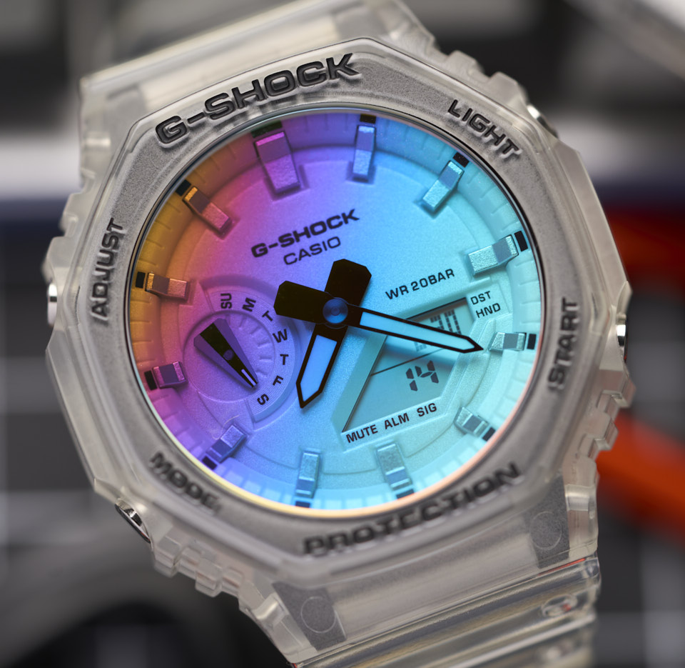 GA2100 Date And Seconds Display On An Angular Screen