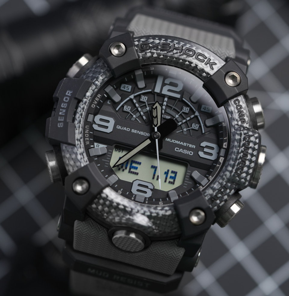 GGB100 - Mudmaster Digital features on an analog dial