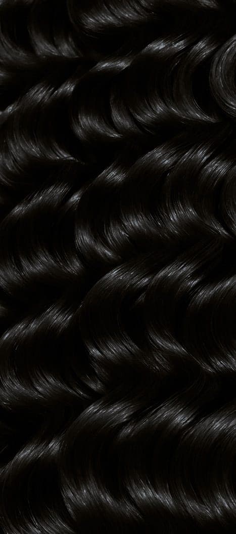 Two bottles and packaging for All About Curls Permanent Color in shade 1N Curls' Night Out.