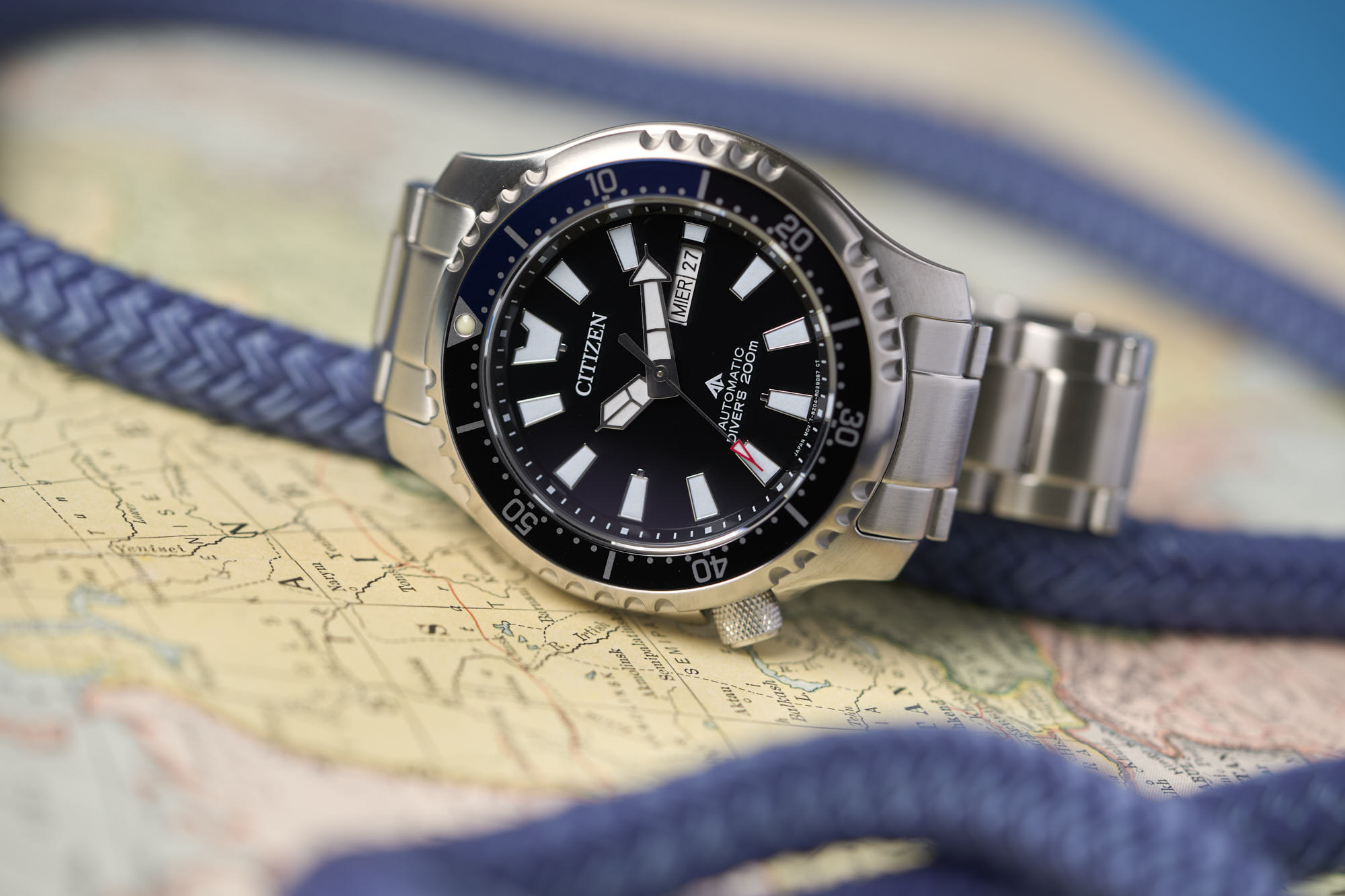 Dive into Adventure with Citizen Promaster Dive Automatic NY015x Watch ...