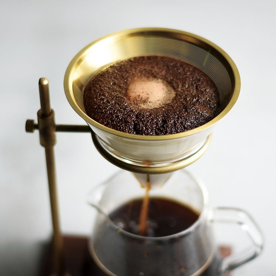 KINTO SCS-S02 BREWER STAND SET (4-CUP) (600ML/20OZ) GOLD THUMBNAIL 3