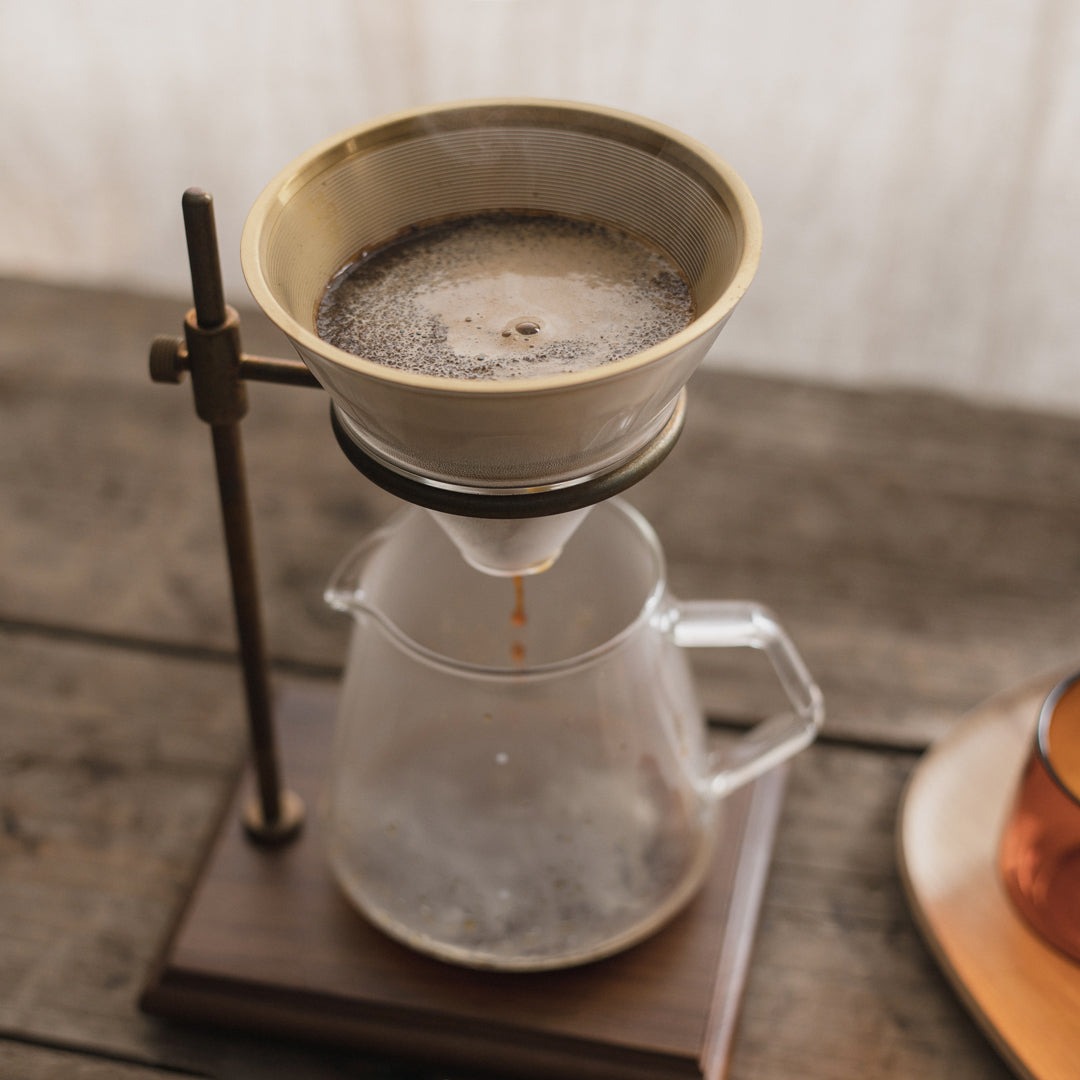 KINTO SCS-S02 BREWER STAND SET (4-CUP) (600ML/20OZ) GOLD THUMBNAIL 2