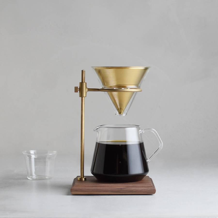 KINTO SCS-S02 BREWER STAND SET (4-CUP) (600ML/20OZ) GOLD THUMBNAIL 6