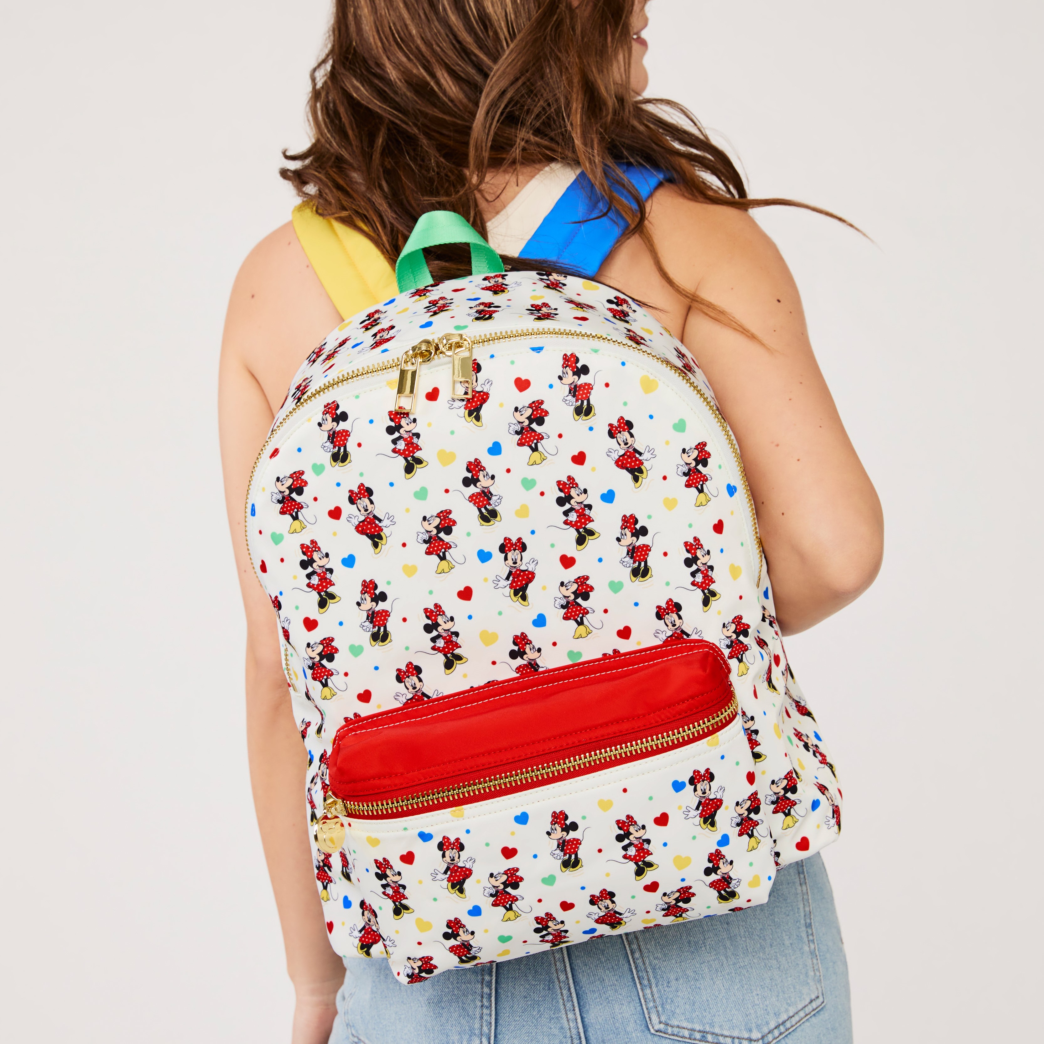 Disney Bioworld Mickey Mouse Black & Red Mini Backpack Purse Bag NWT | eBay