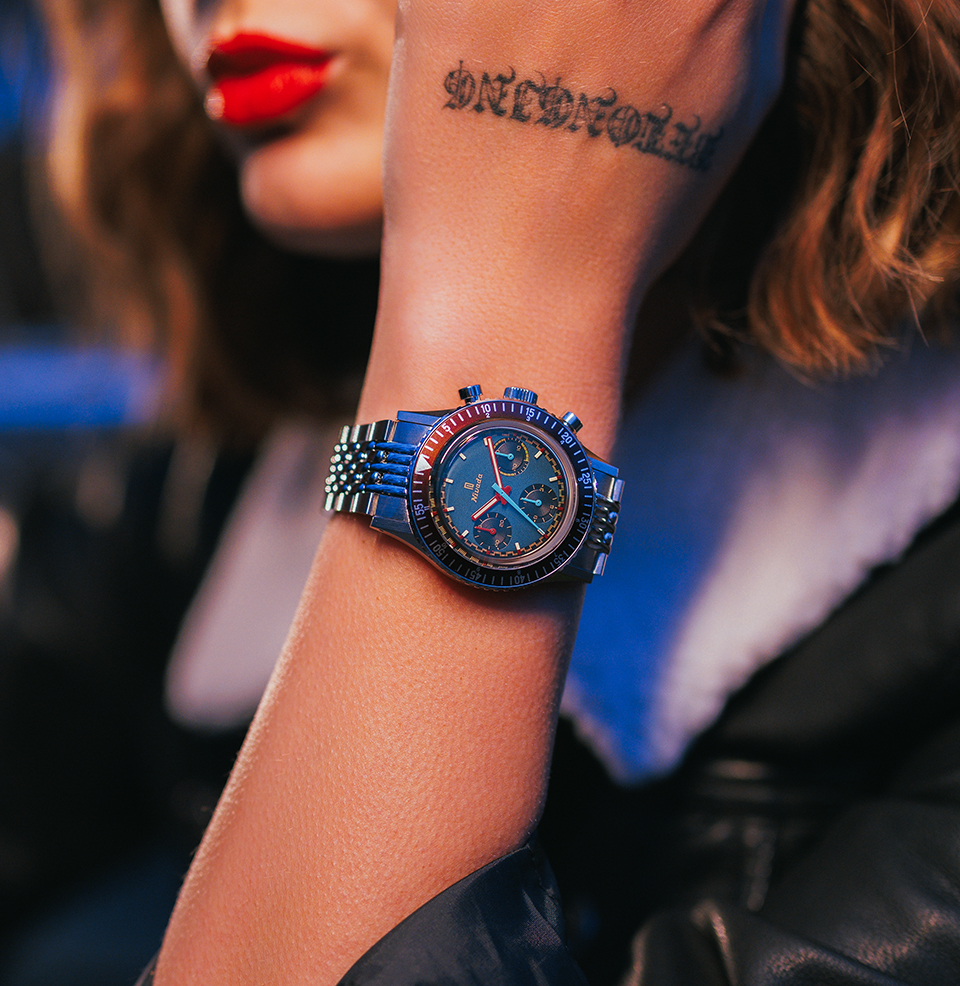 Nivada Grenchen x Worn & Wound Chronomaster Valjoux 72 38mm for a perfect fit