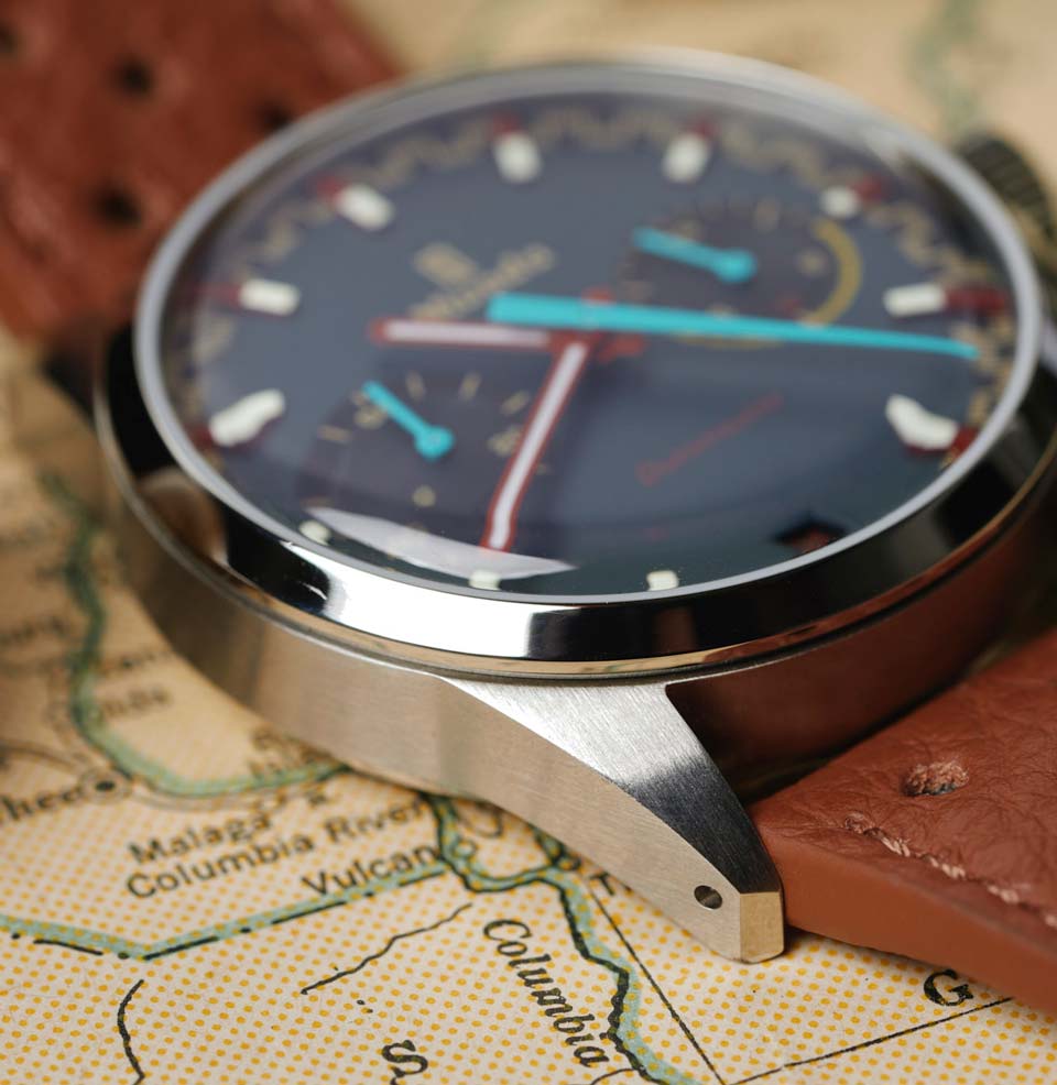 Nivada Grenchen x Worn & Wound Datomaster VK64 Drilled Lugs