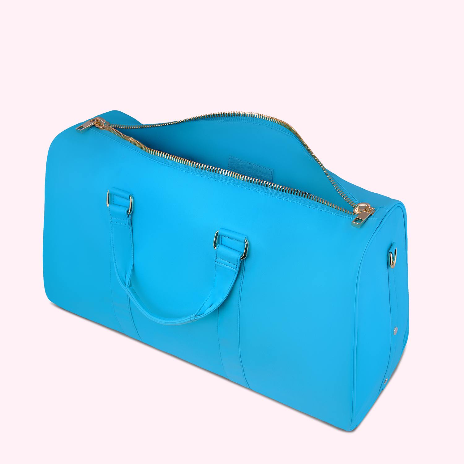Blue sky and clouds Duffle Bag by LebensART Photography