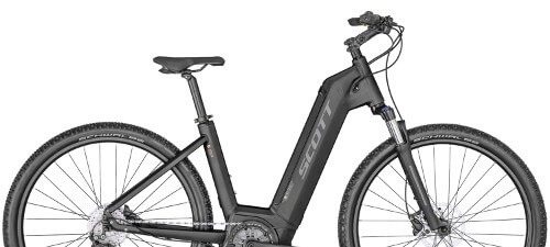 Low Step Electric Bike Frame Style
