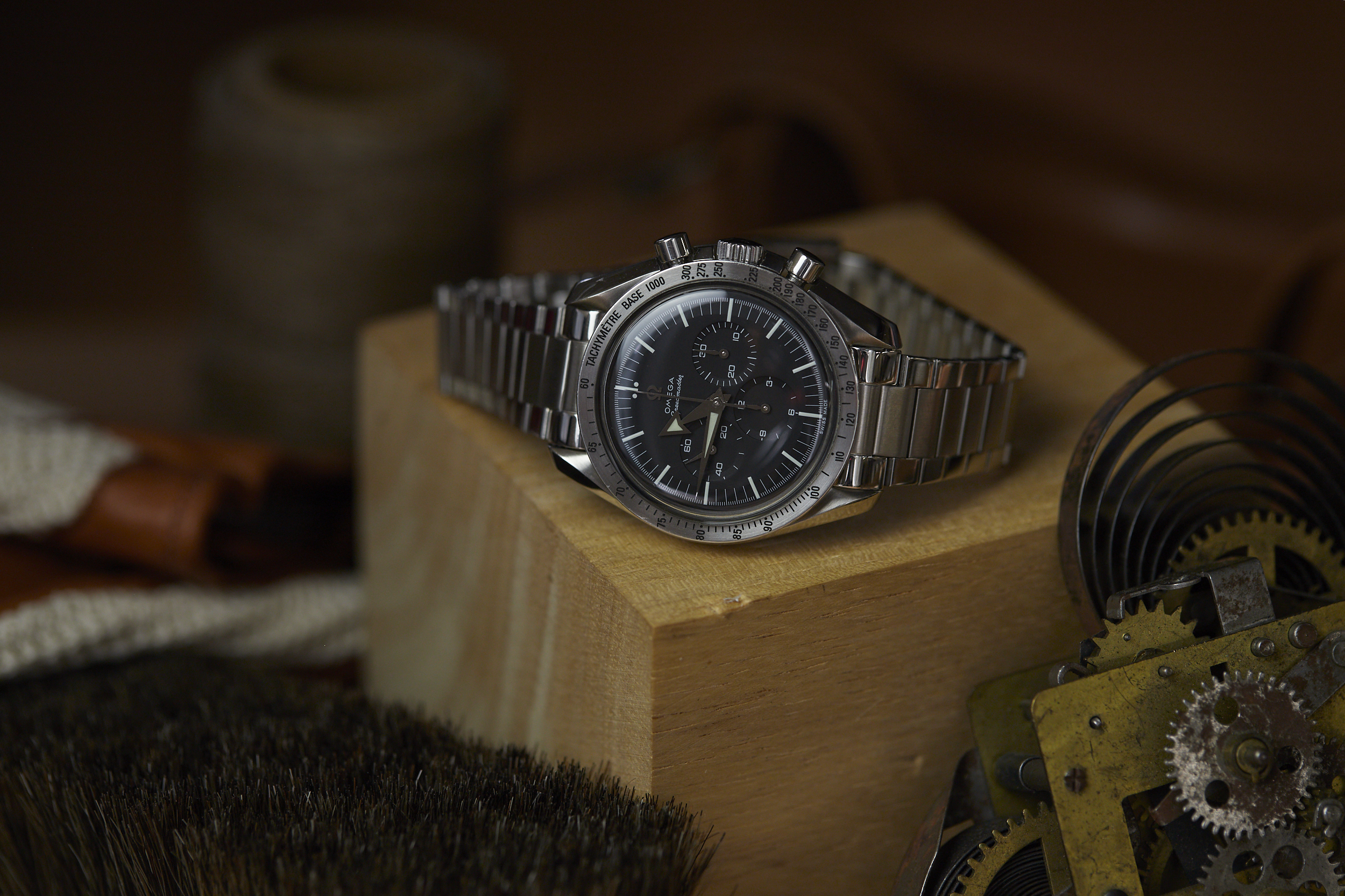 Forstner Flat Link 19mm(スピードマスター用) Forstner Contemporary Flat Link Omega Speedmaster Watch Band