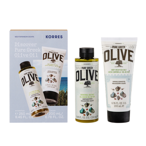 Korres Körperpflege-SetPure Greek Olive & Sea Salt Körperpflege Set 1
