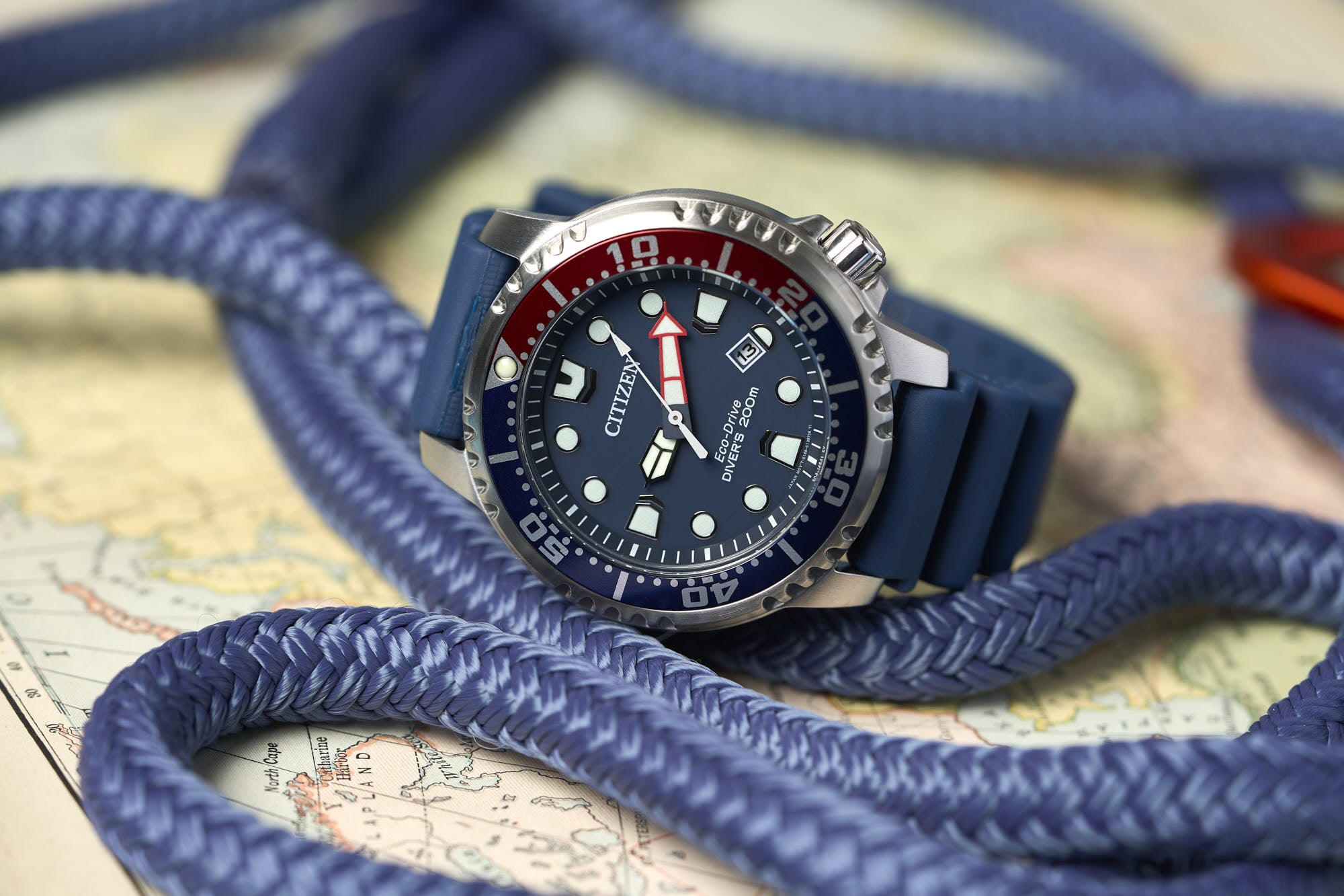 Citizen Watches Citizen Promaster Marine 200 BN0163-00H Citizen