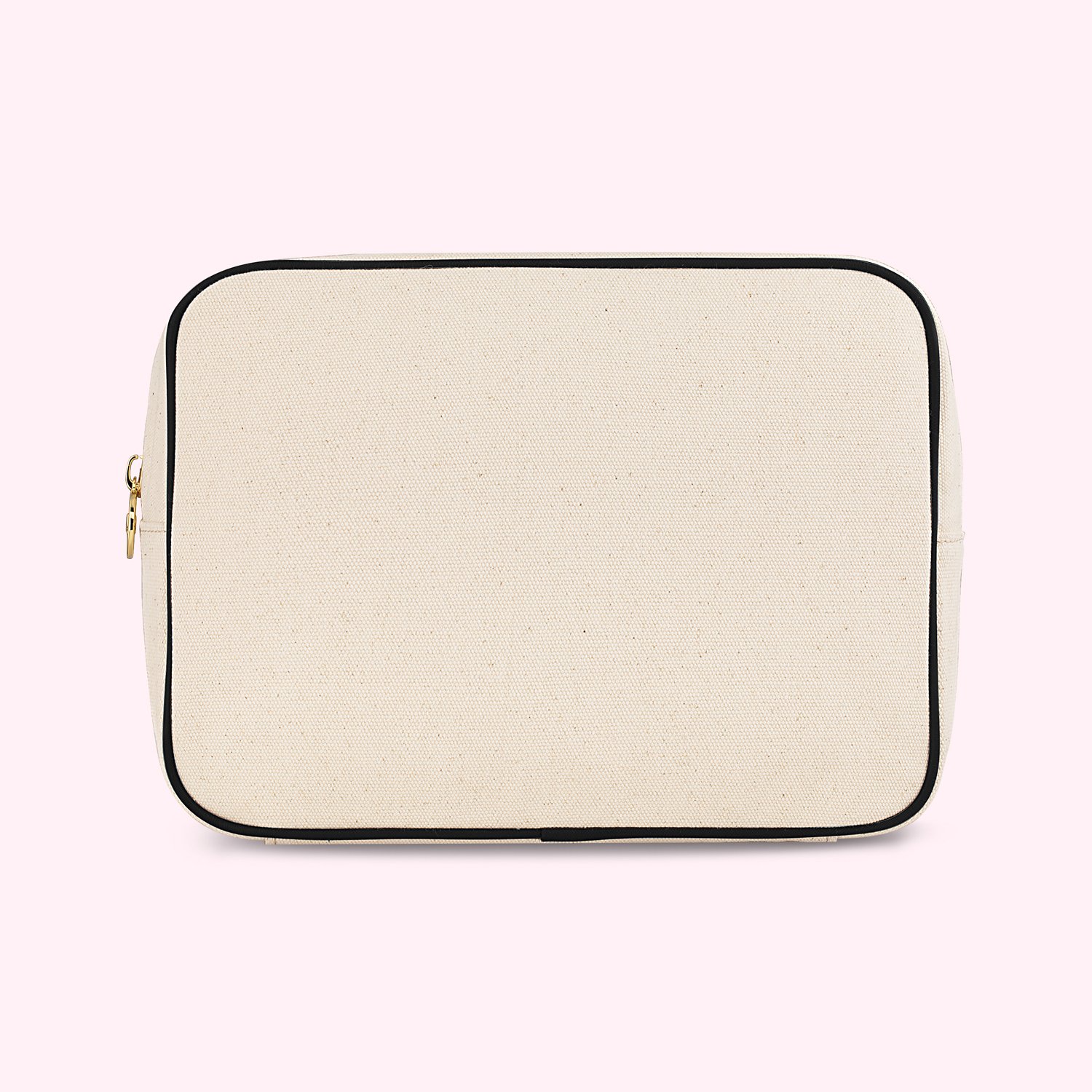 Canvas & Nylon Large Pouch