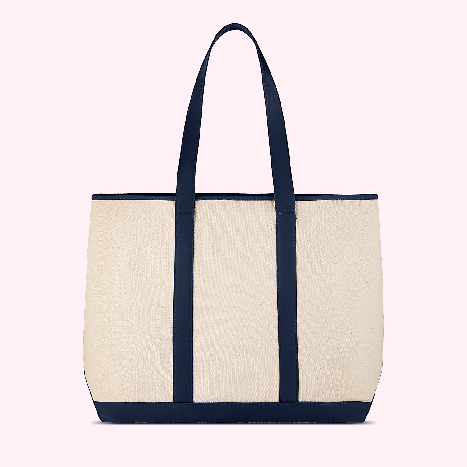 Large Canvas & Nylon Tote
