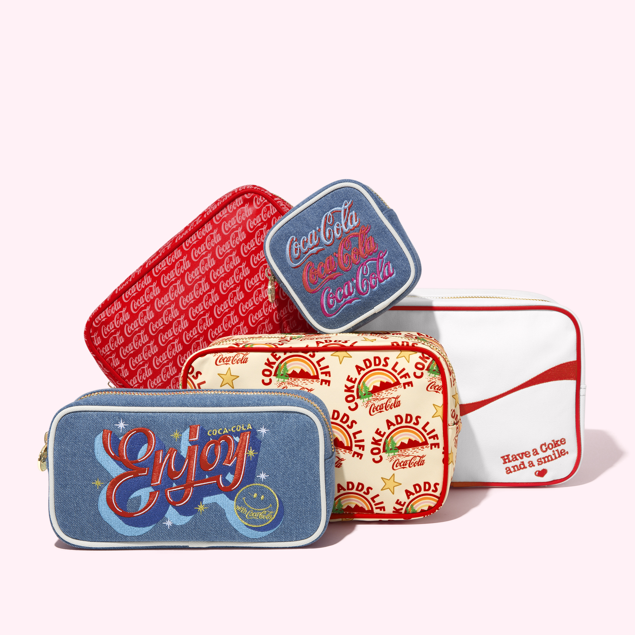 Embroidered Small Pouch