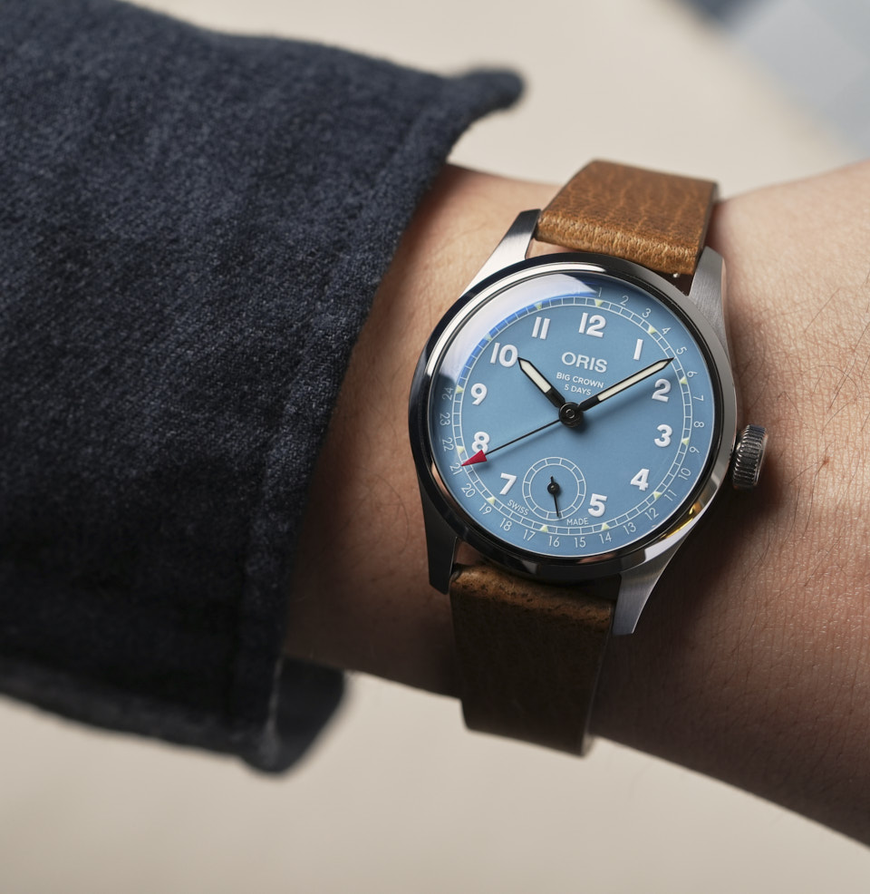 Big Crown Calibre 473 38mm on a 7” wrist